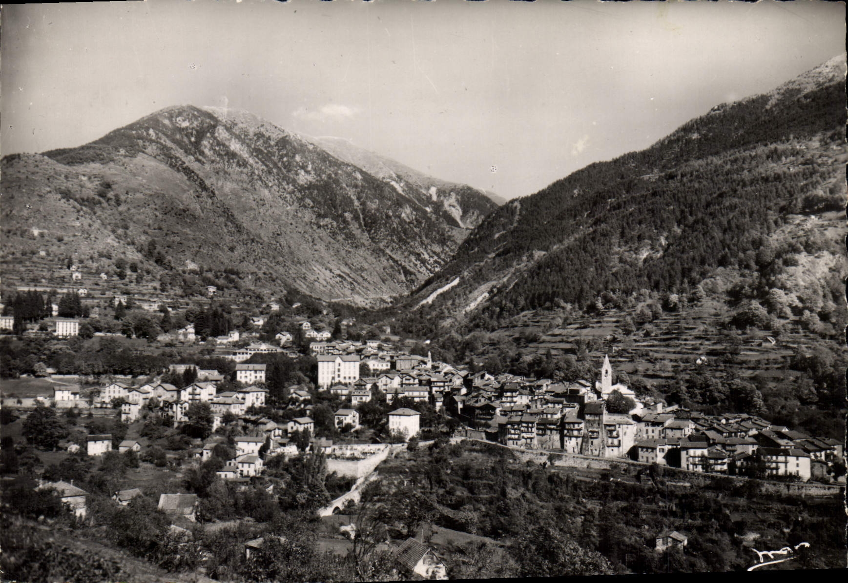 CPSM St Martin Vesubie Vue Generale