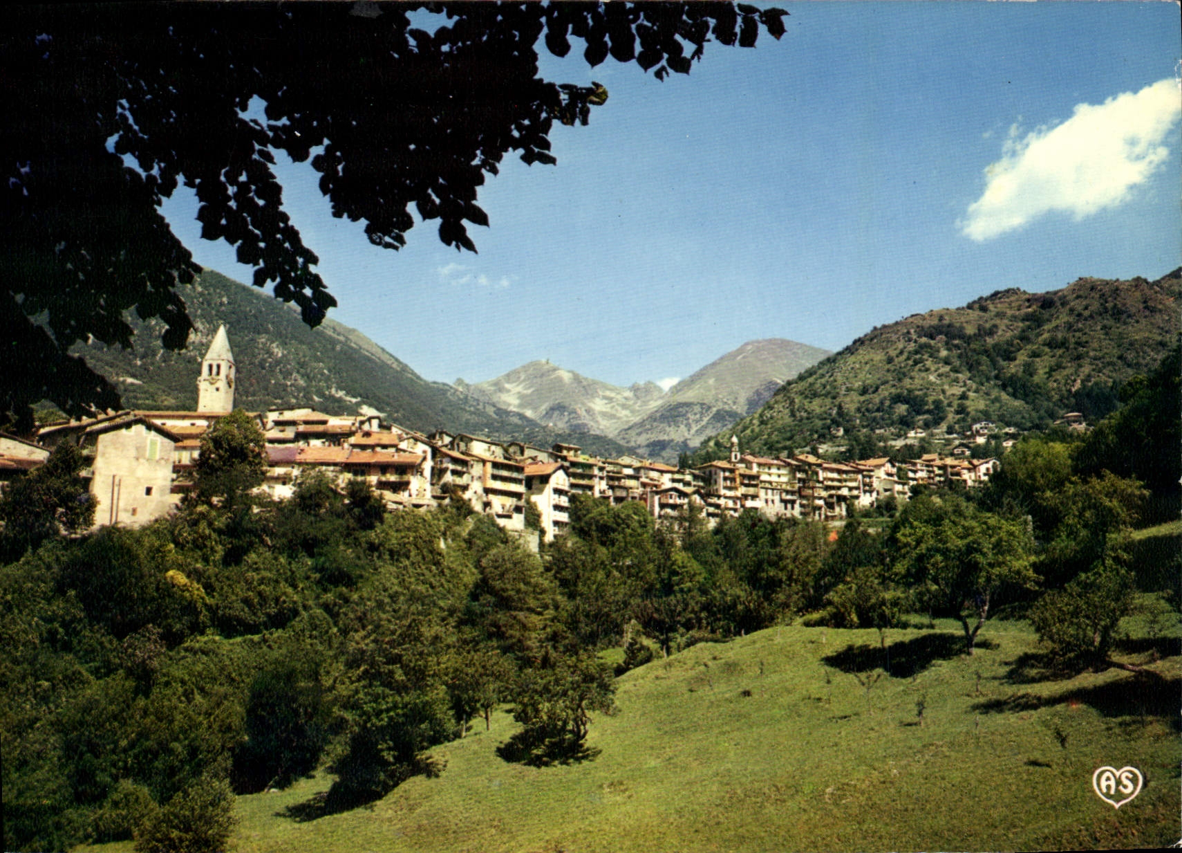 CPSM St Martin Vesubie Vue Generale