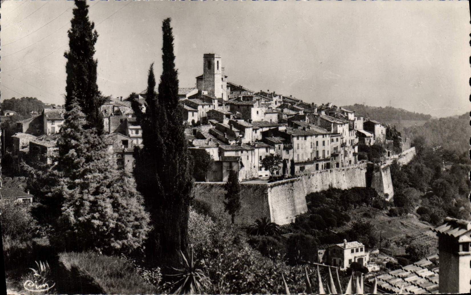 CPA St Paul De Vence Vue Generale