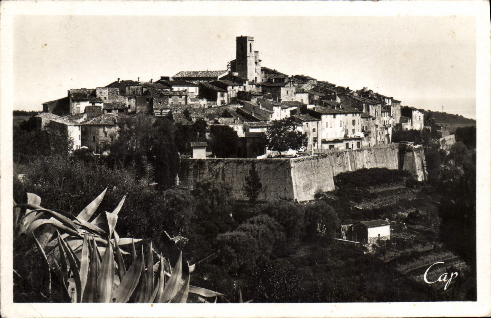 CPA St Paul De Vence Vue Generale