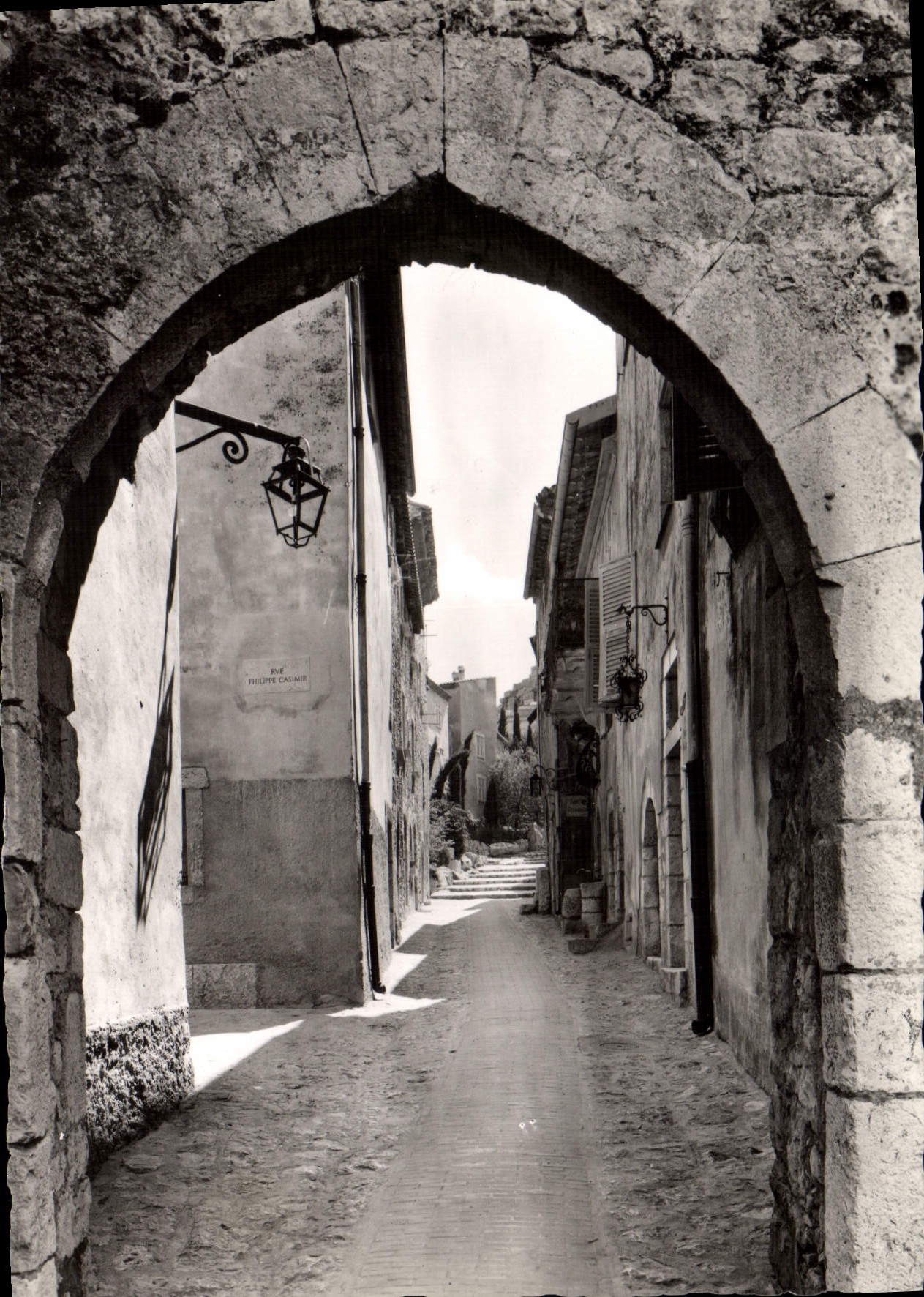 CPSM LA TURBIE vieille porte