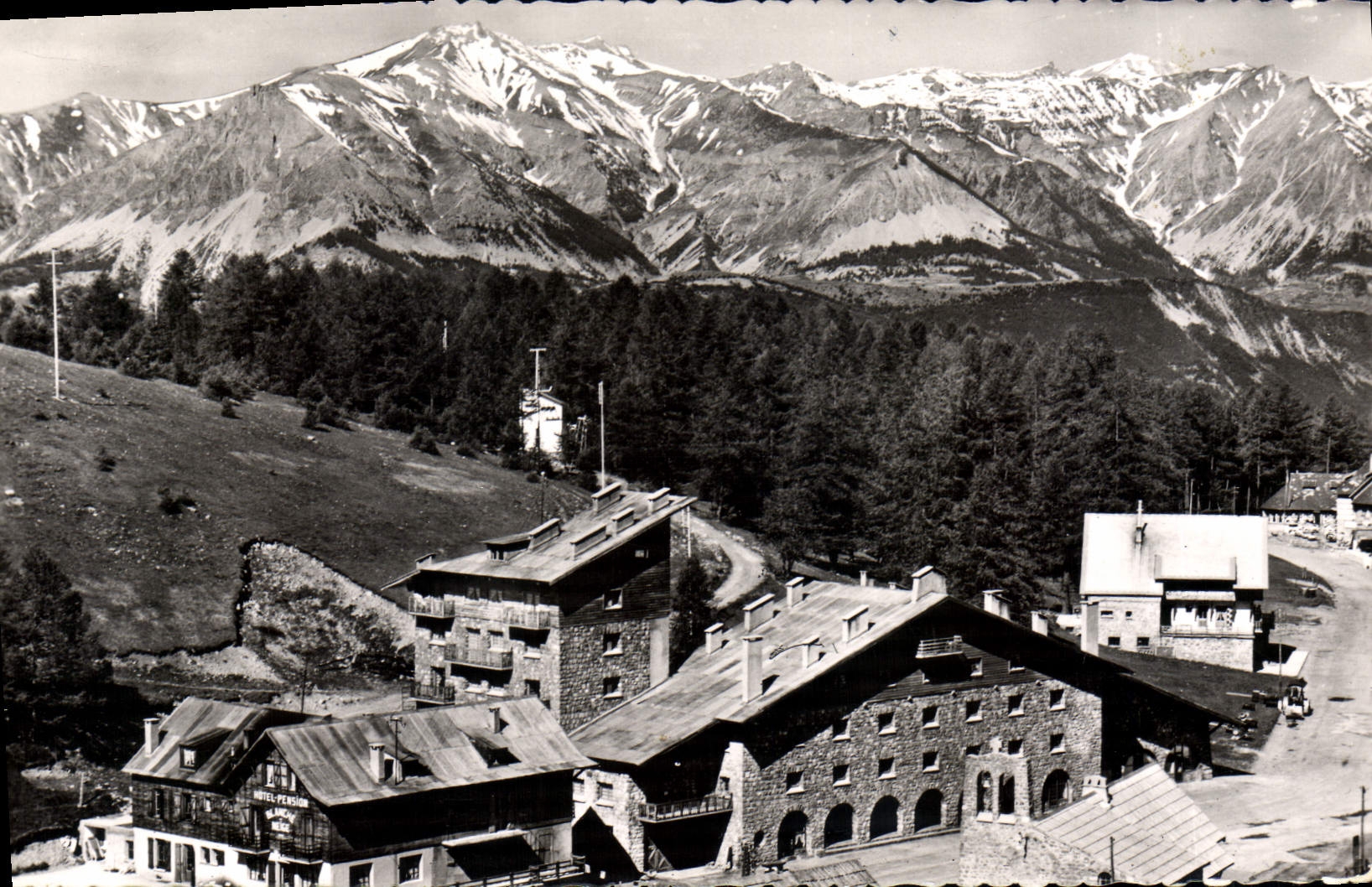 CPA VALBERG hôtel blanche-neige et le grand châlet