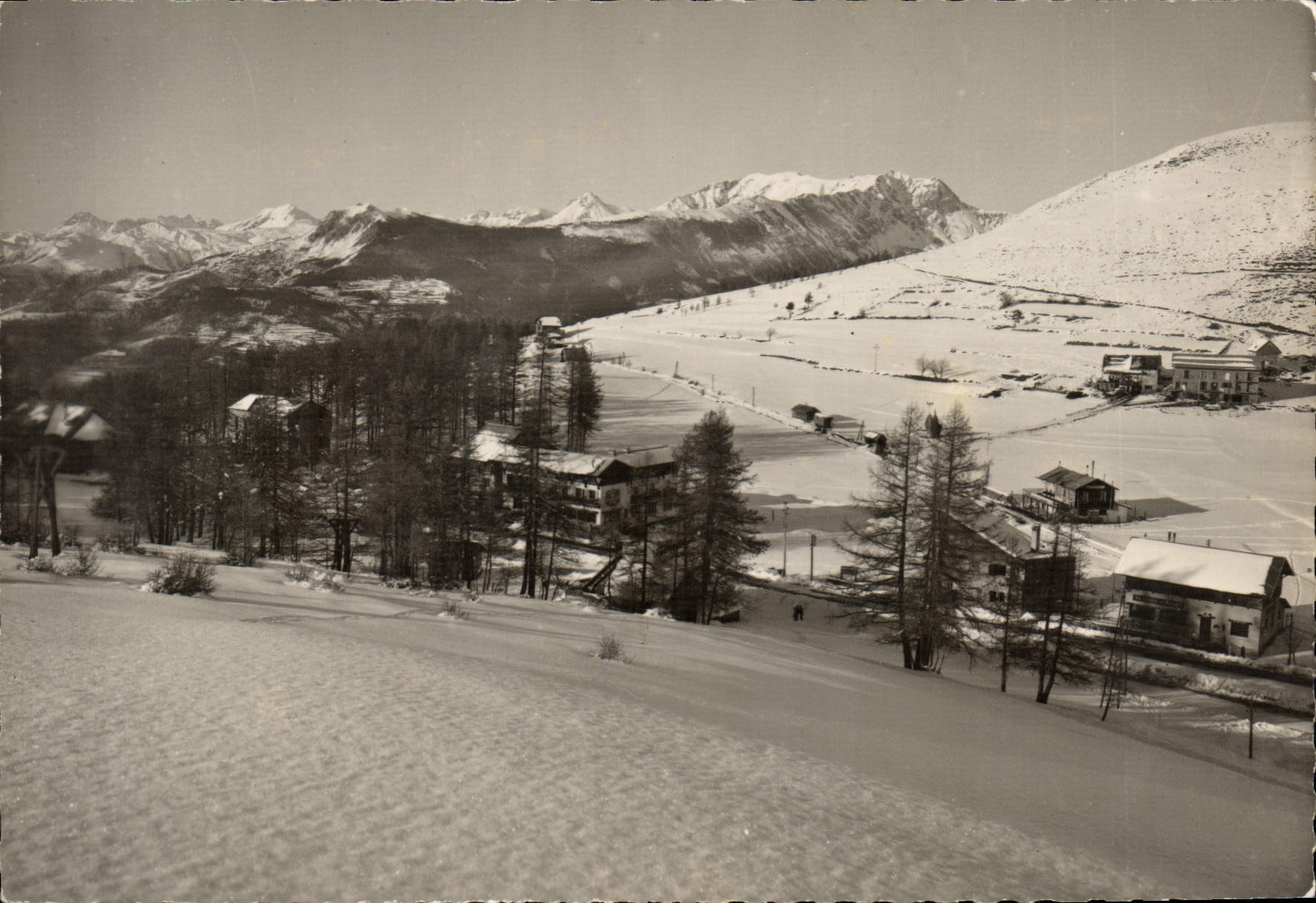 CPSM VALBERG un coin de la station