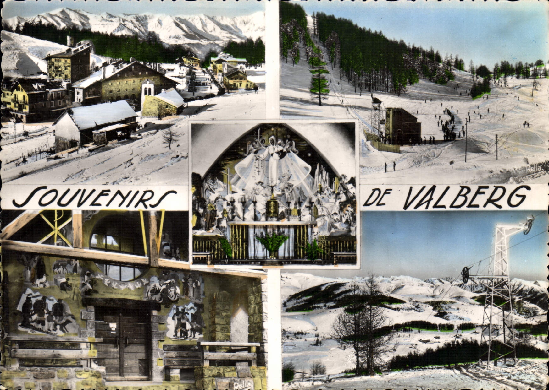 CPSM VALBERG souvenirs