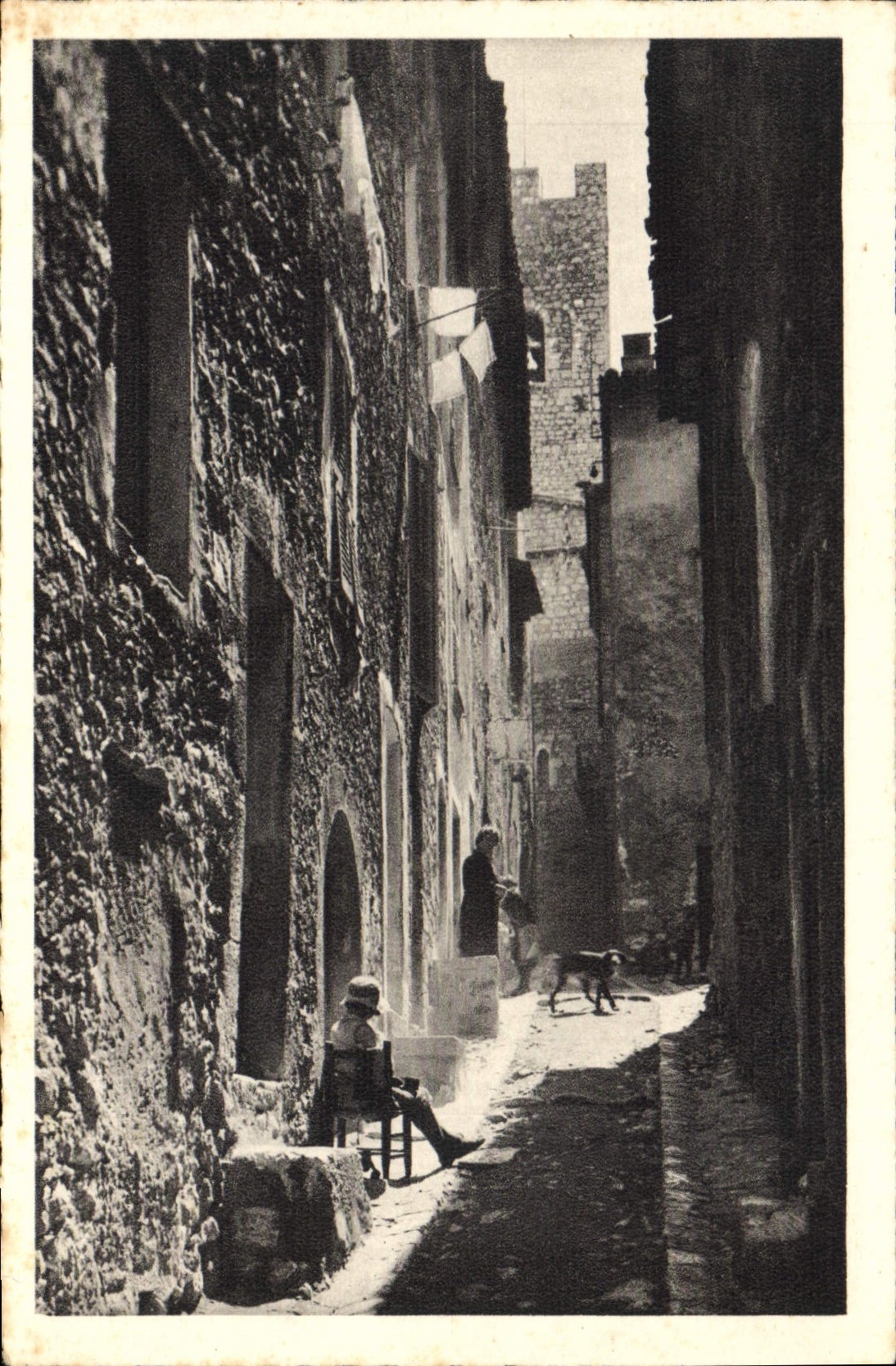 CPA VENCE vieille rue