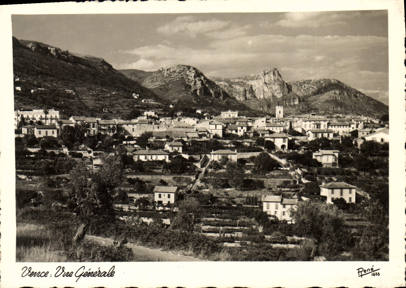 CPSM VENCE vue générale