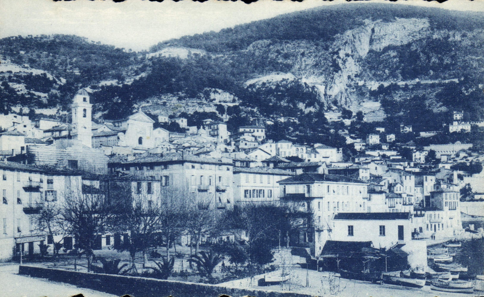CPA VILLEFRANCHE-sur-MER vue générale