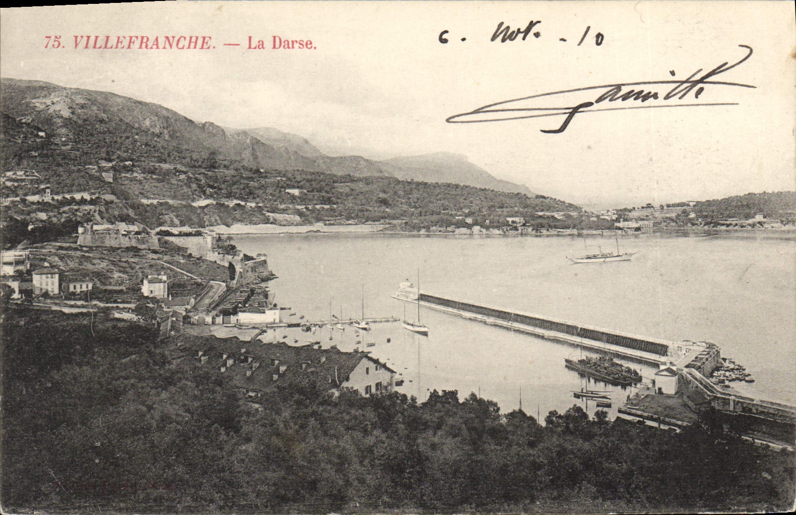 CPA VILLEFRANCHE-sur-MER la darse