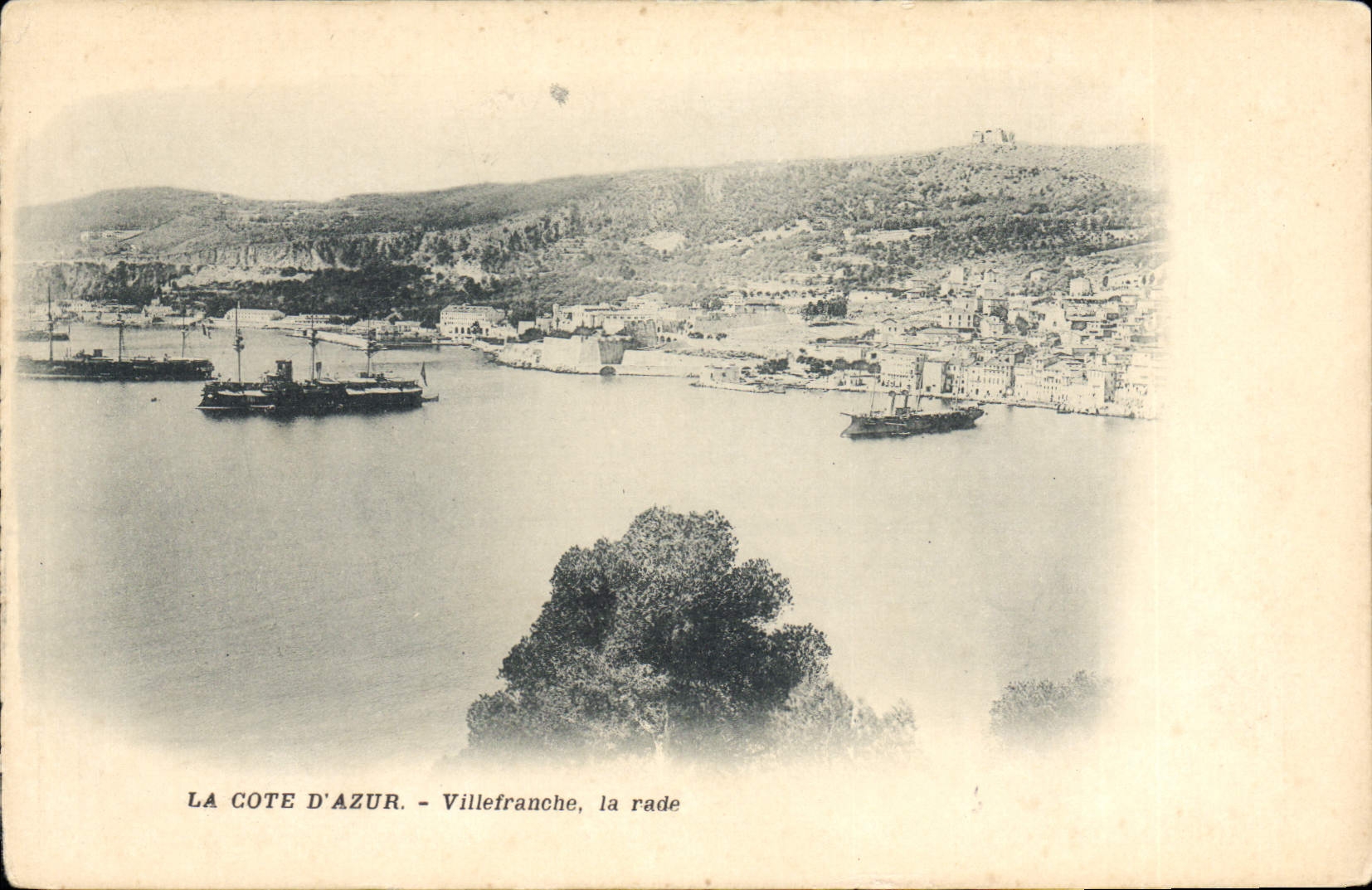 CPA VILLEFRANCHE-sur-MER la rade