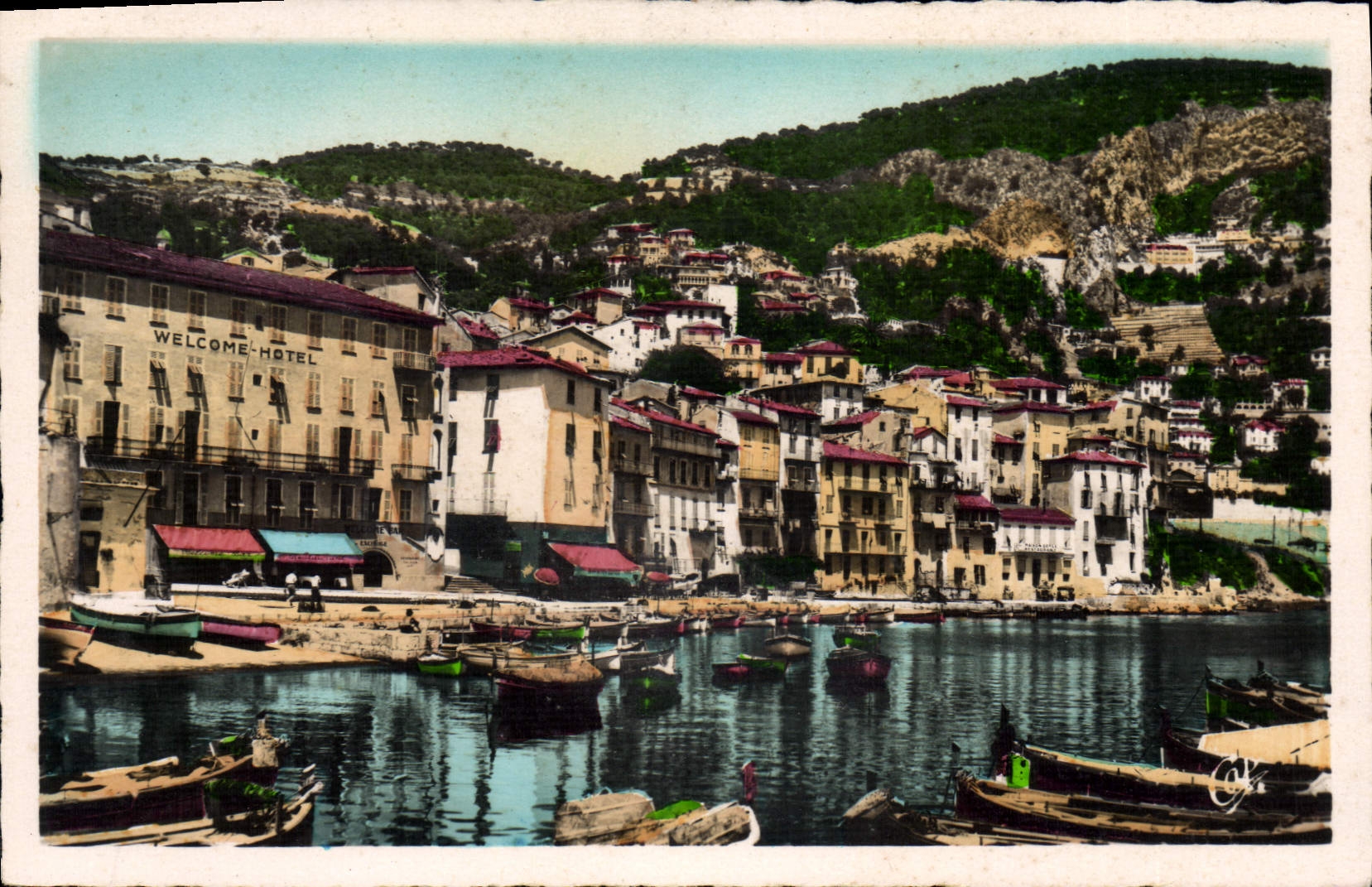 CPA VILLEFRANCHE-sur-MER le port et les quais