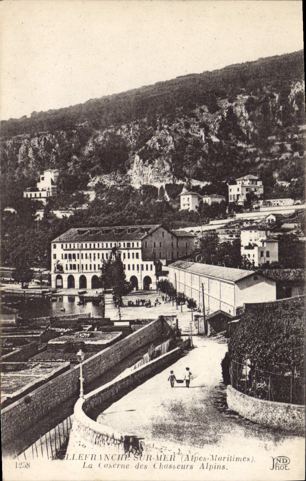 CPA VILLEFRANCHE-sur-MER caserne des chasseurs alpins