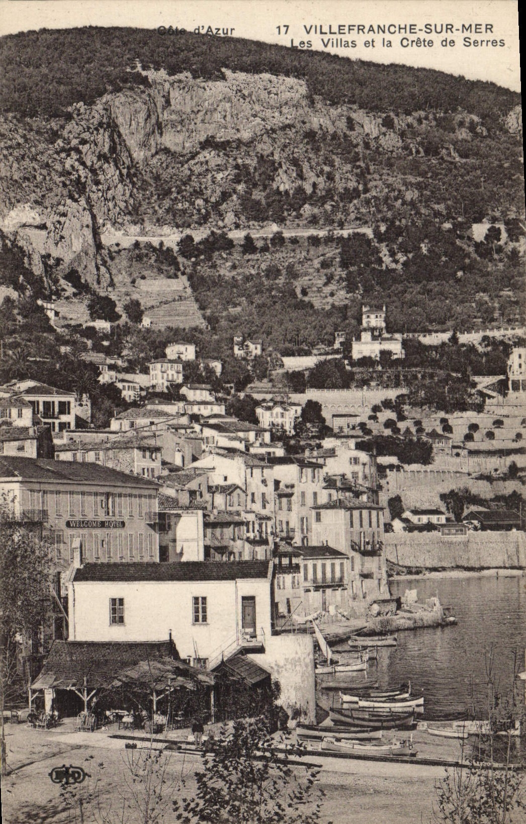 CPA VILLEFRANCHE-sur-MER les villas