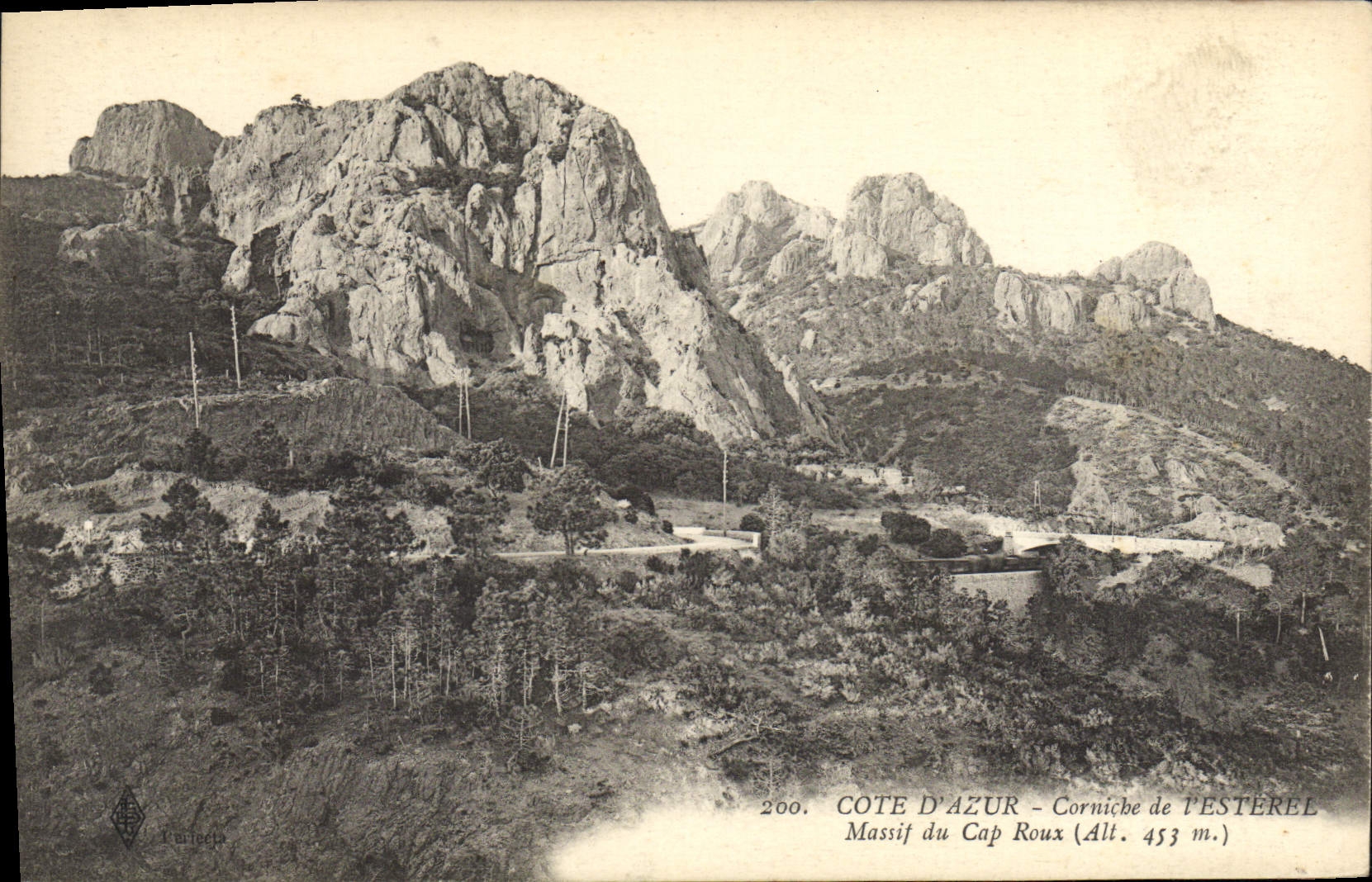 CPA Corniche de l'Esterel cap roux
