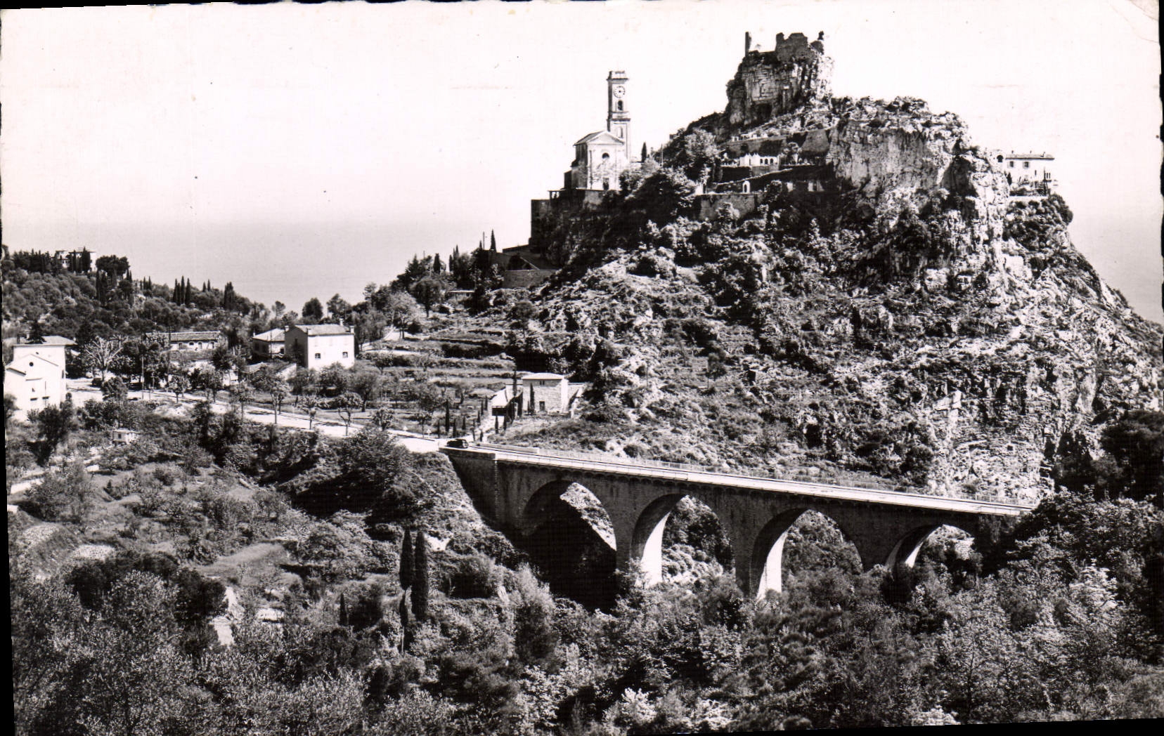 CPA EZE vue générale viaduc