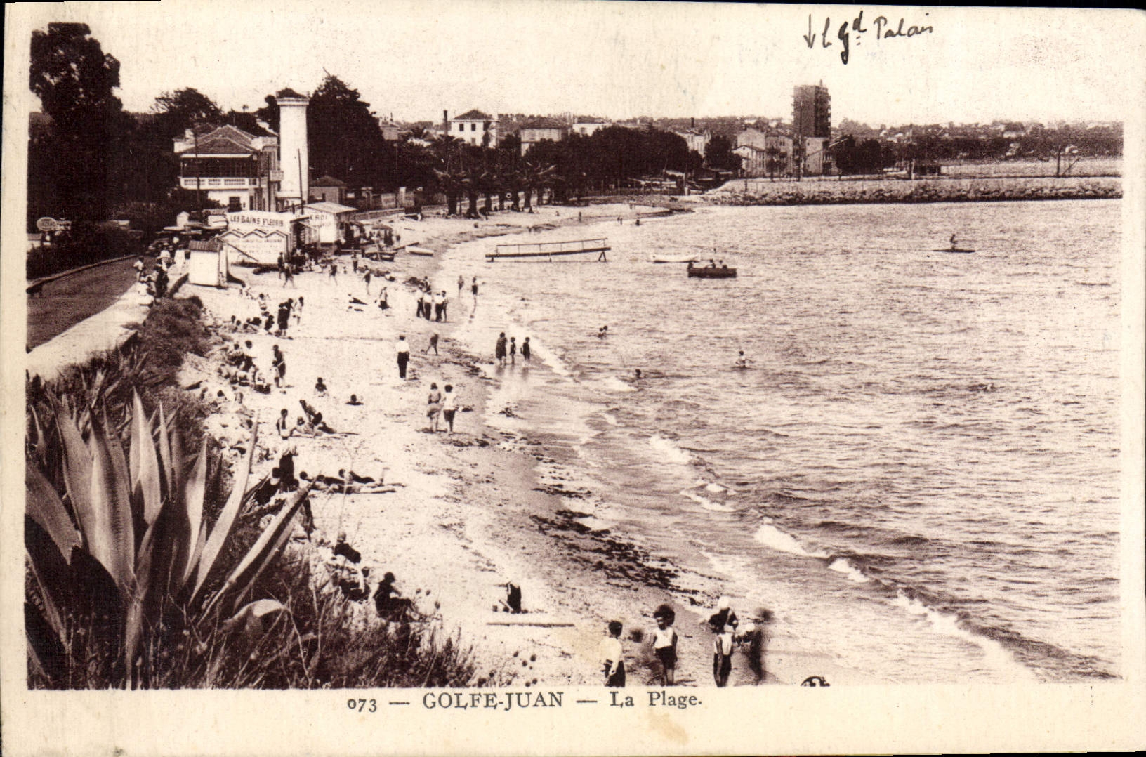 CPA GOLFE JUAN la plage