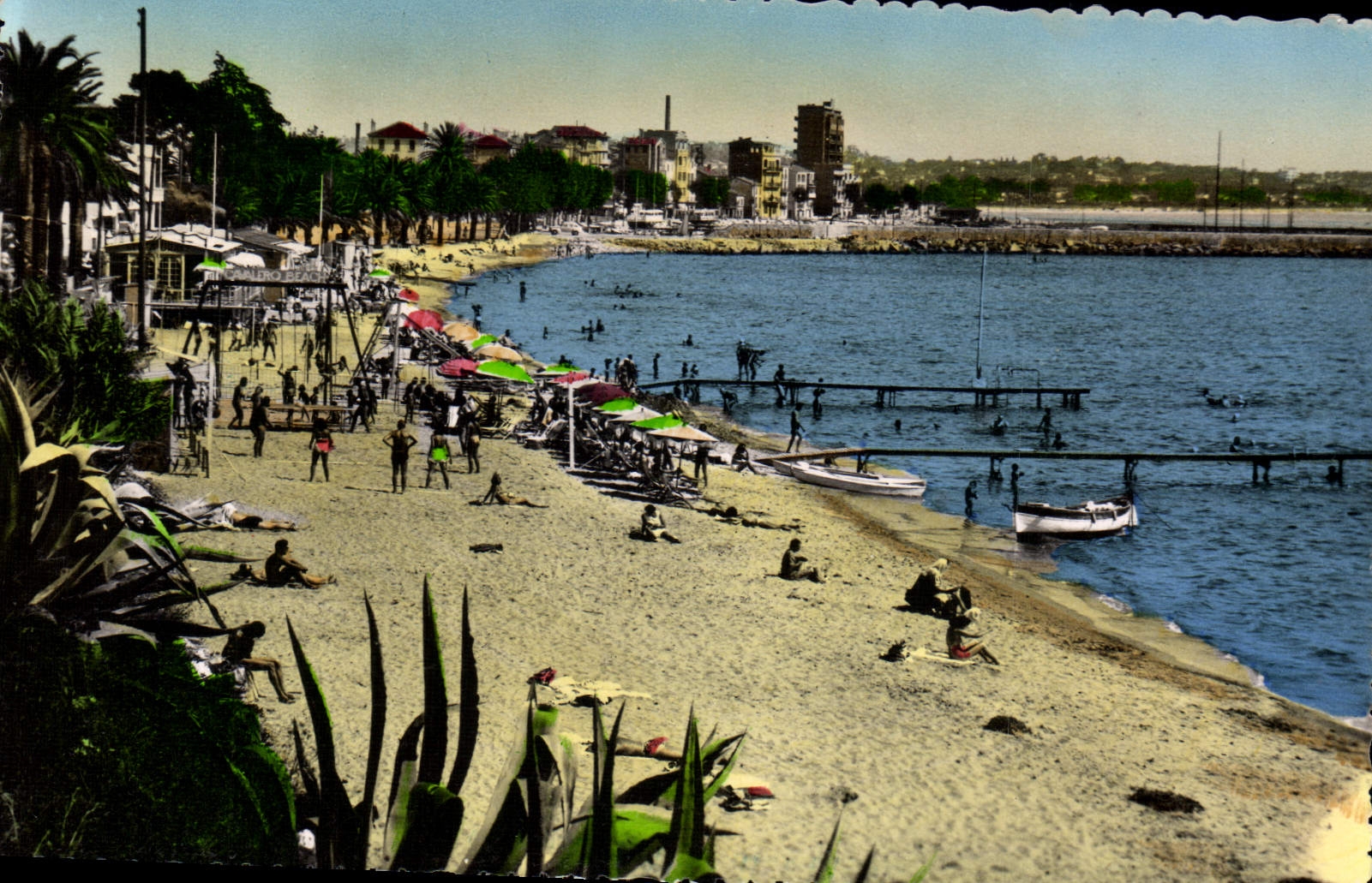 CPA GOLFE JUAN la plage