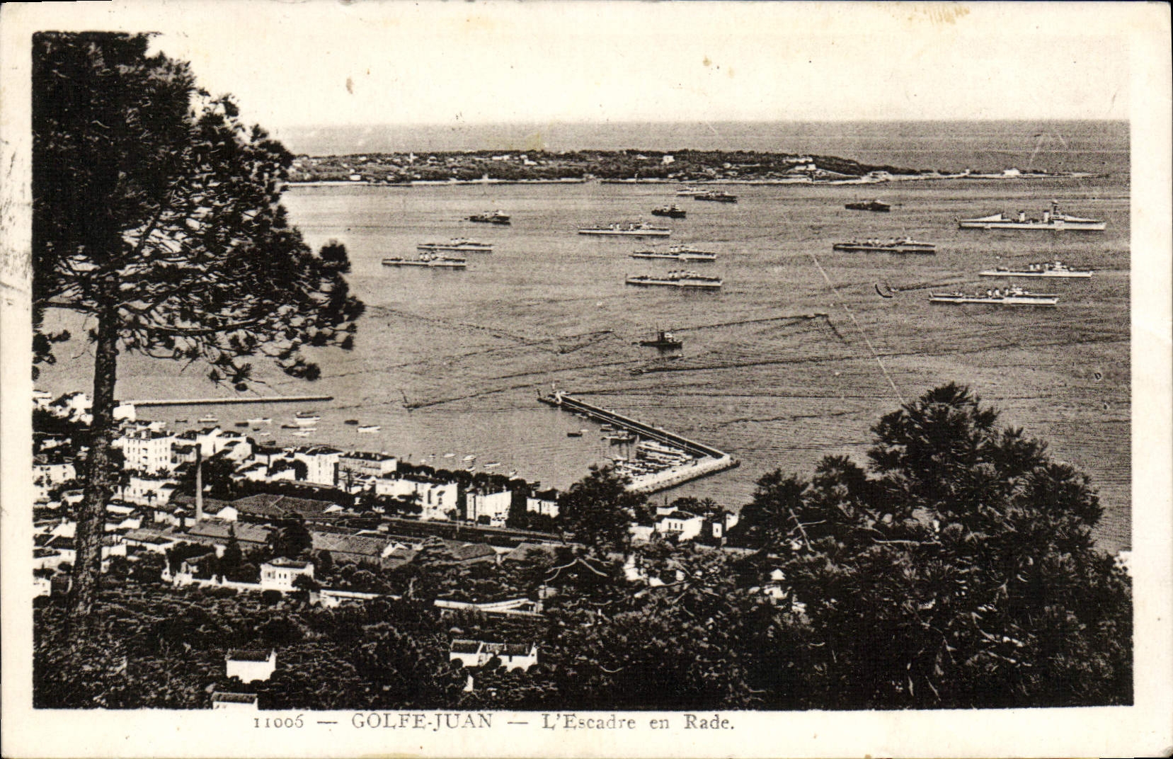 CPA GOLFE JUAN escadre en rade