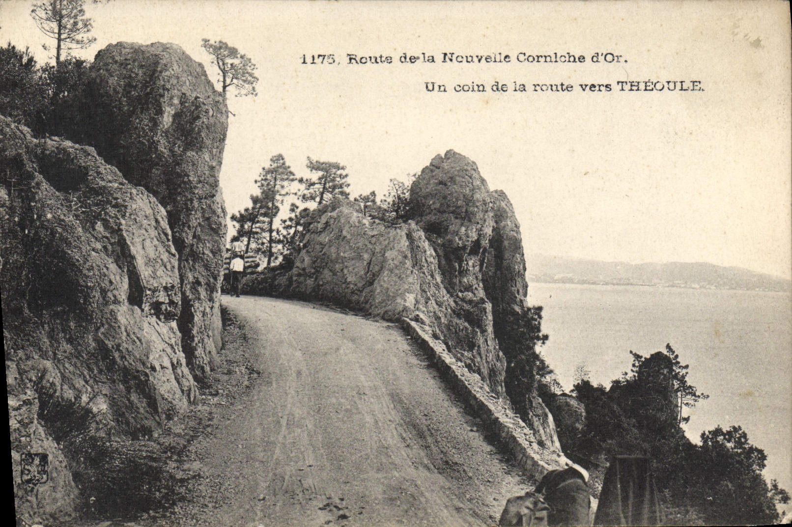 CPA route de la nouvelle corniche d'or THEOULE