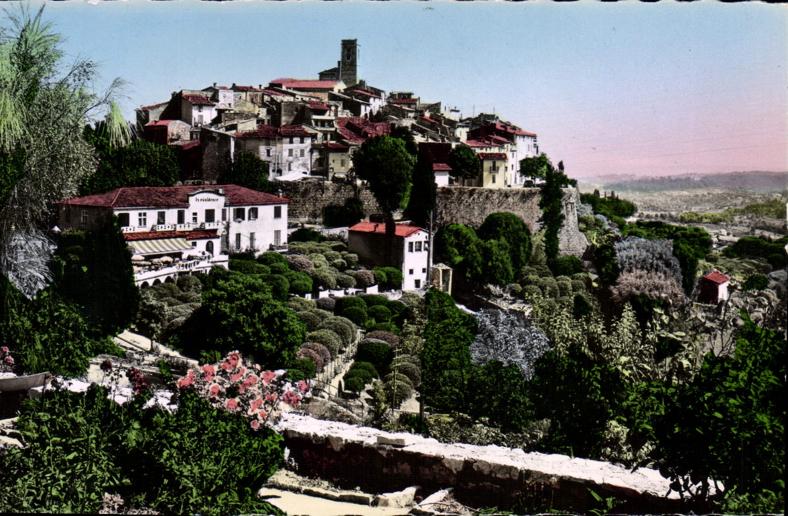 CPA SAINT-PAUL-de-VENCE hostellerie La résidence