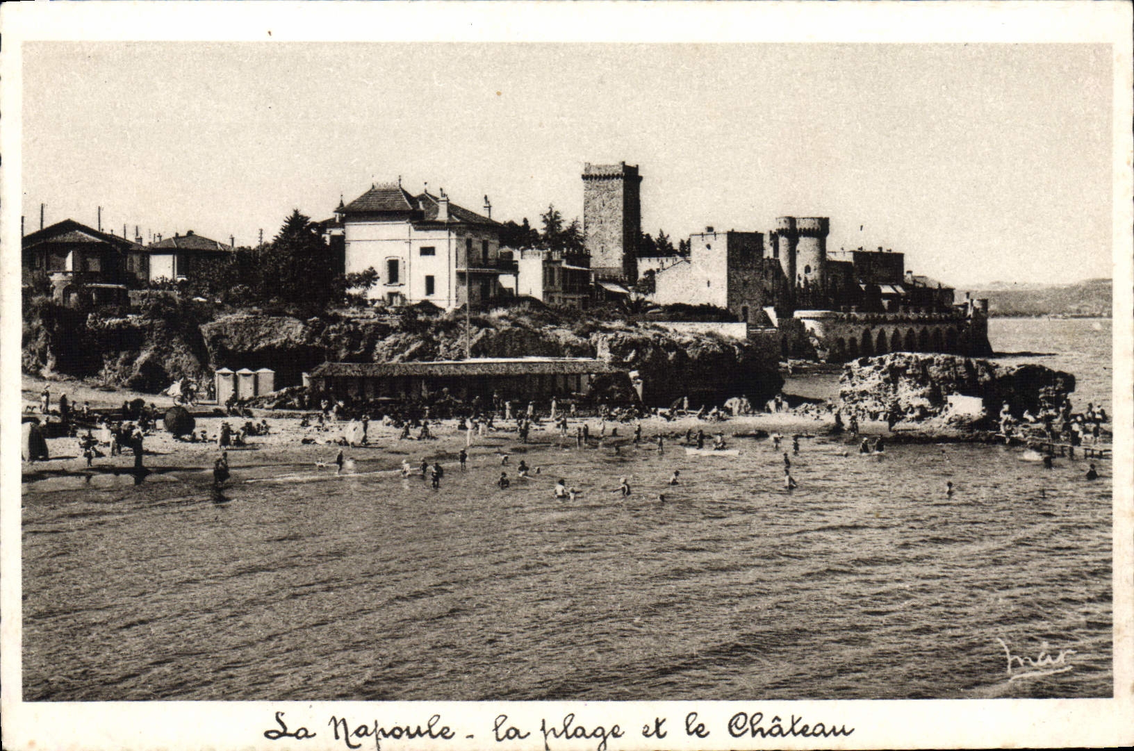 CPA LA NAPOULE le château la plage