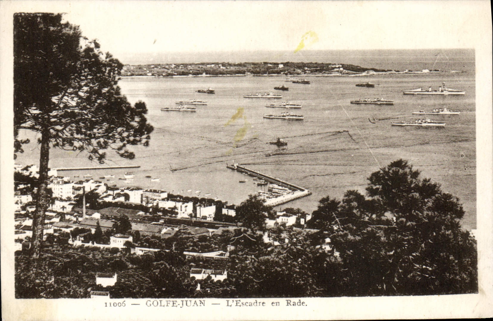 CPA GOLFE JUAN escadre en rade