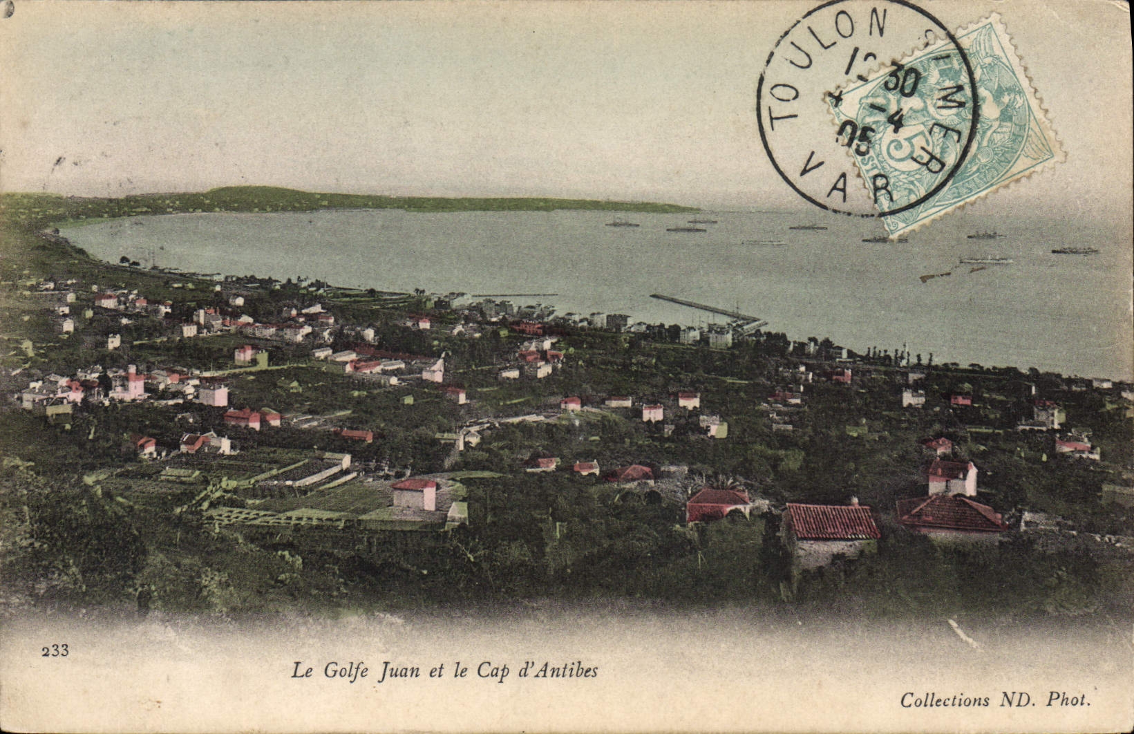 CPA GOLFE JUAN et Cap d'Antibes