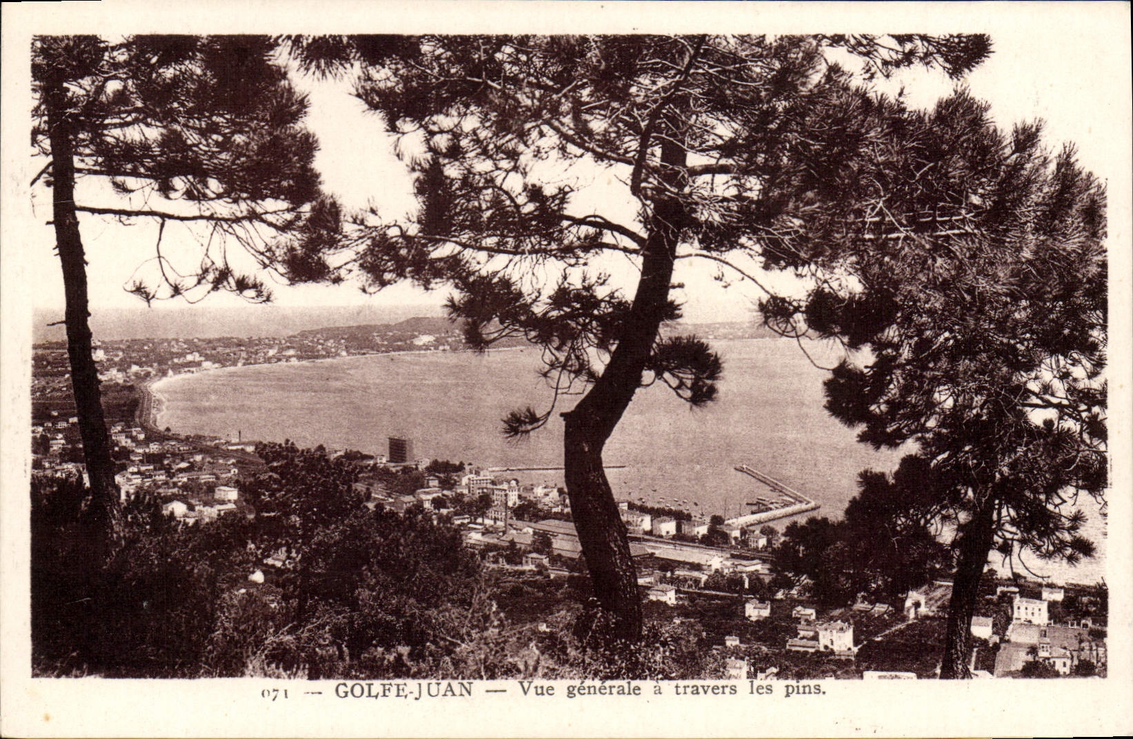 CPA GOLFE JUAN vue générale
