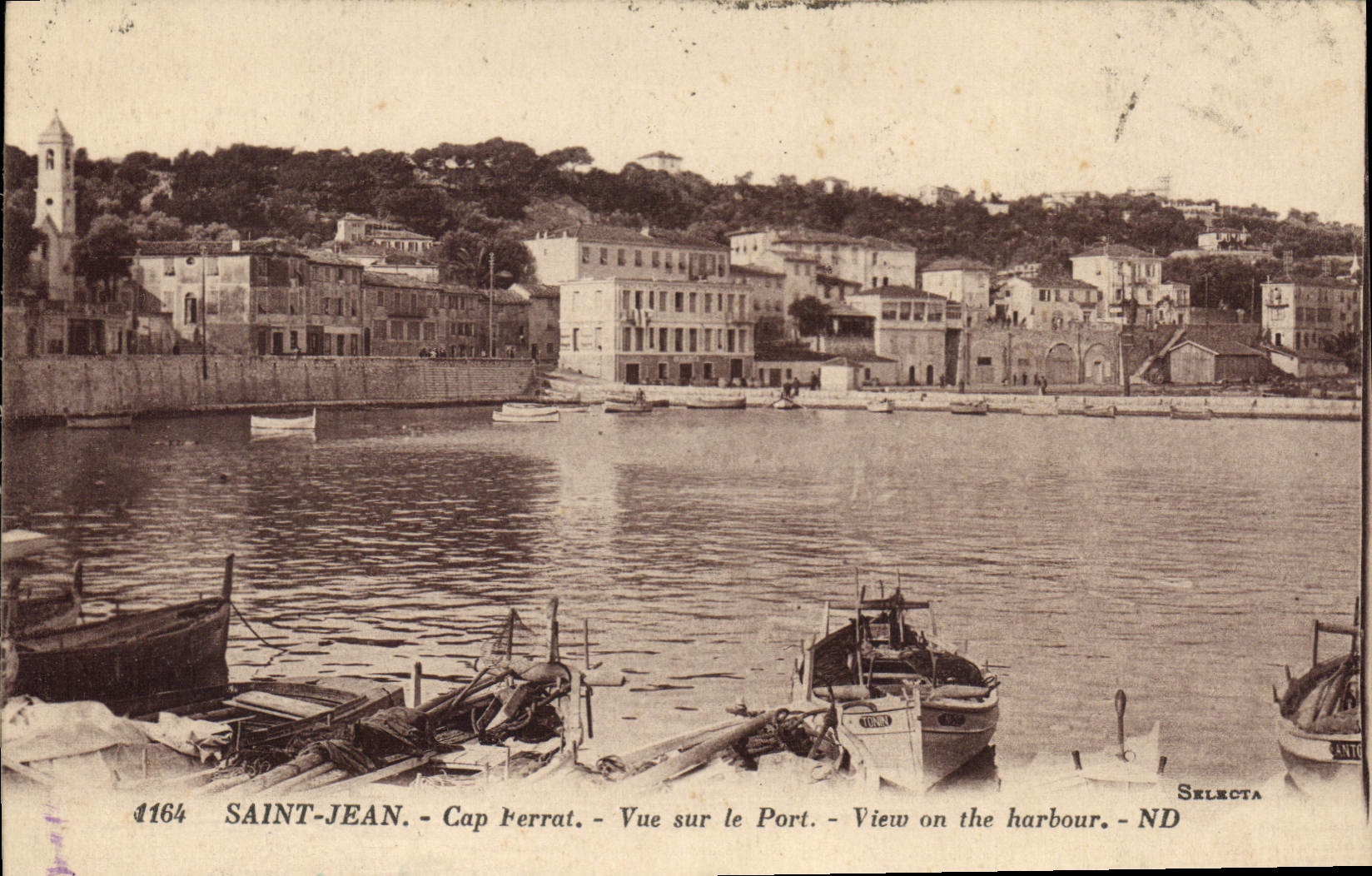 CPA SAINT-JEAN-CAP-FERRAT le port