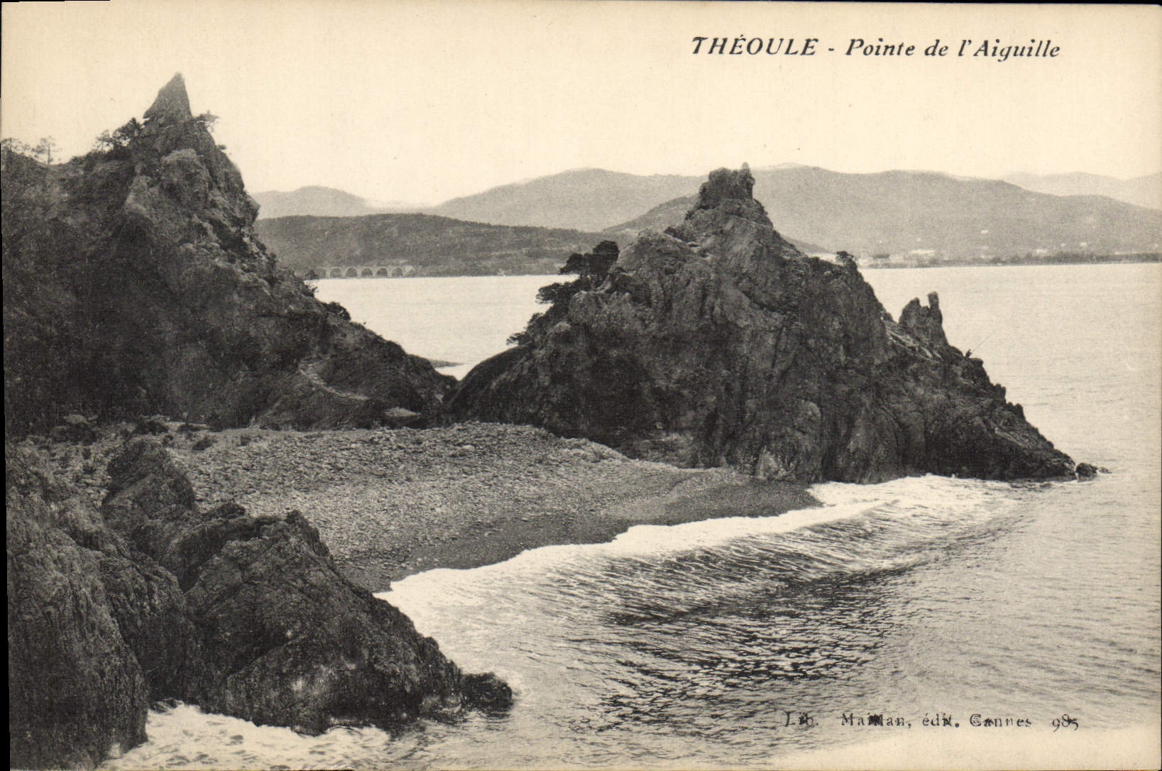 CPA THEOULE pointe de l'aiguille