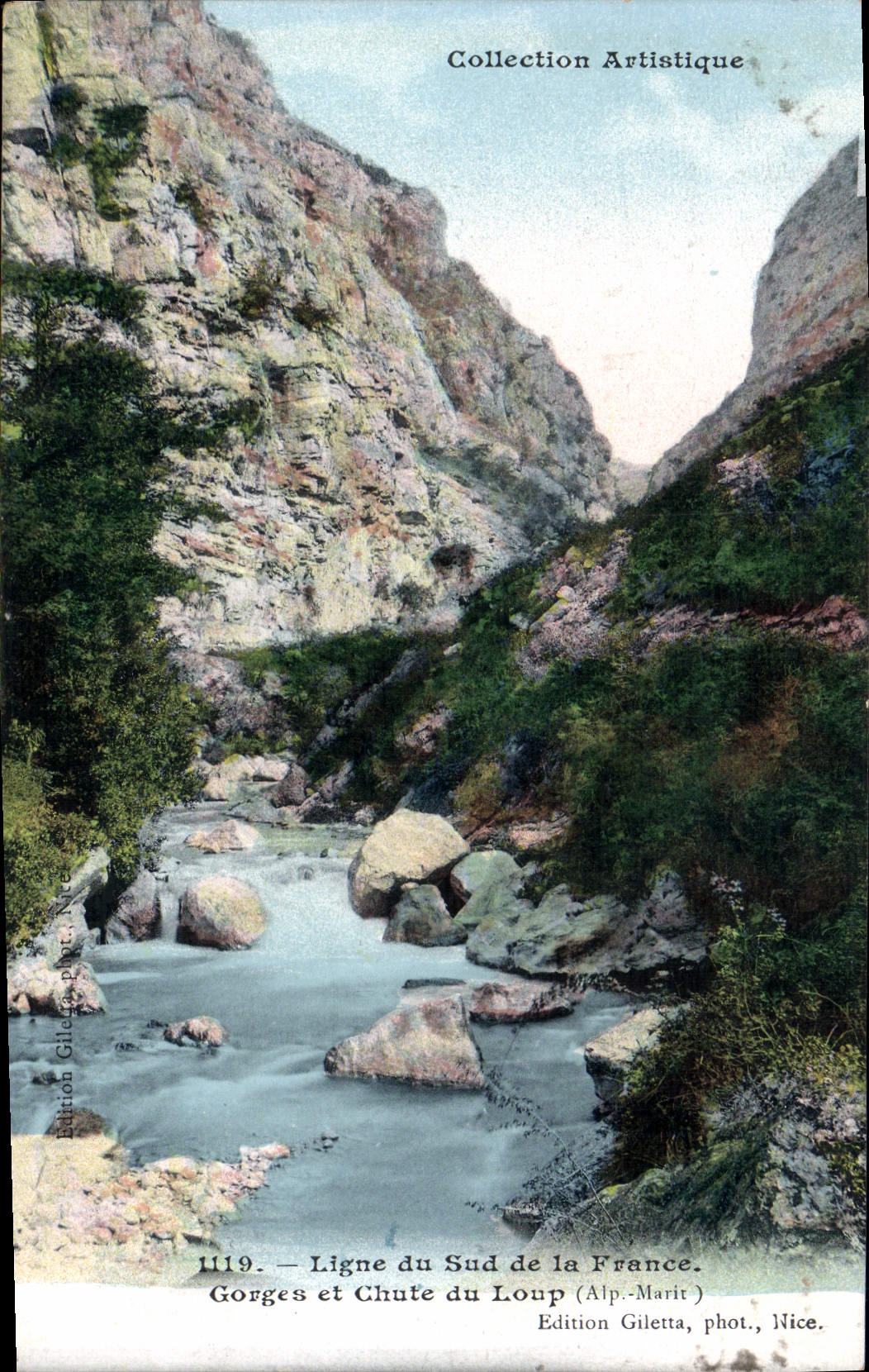 CPA GORGES et Chute DU LOUP
