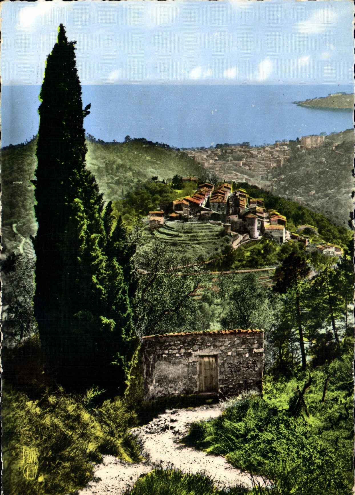 CPSM CASTELLAR MENTON CAP-MARTIN