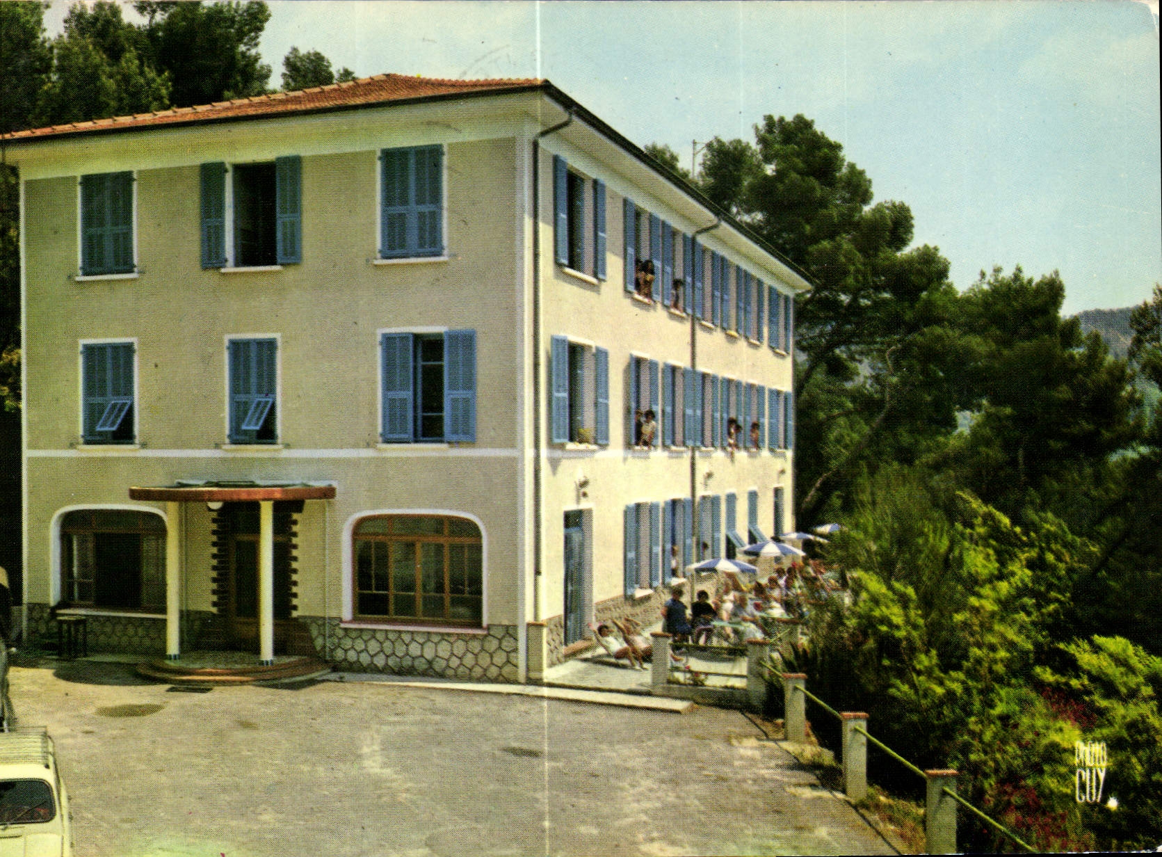 CPSM SCLOS DE CONTES maison de repos la pinède