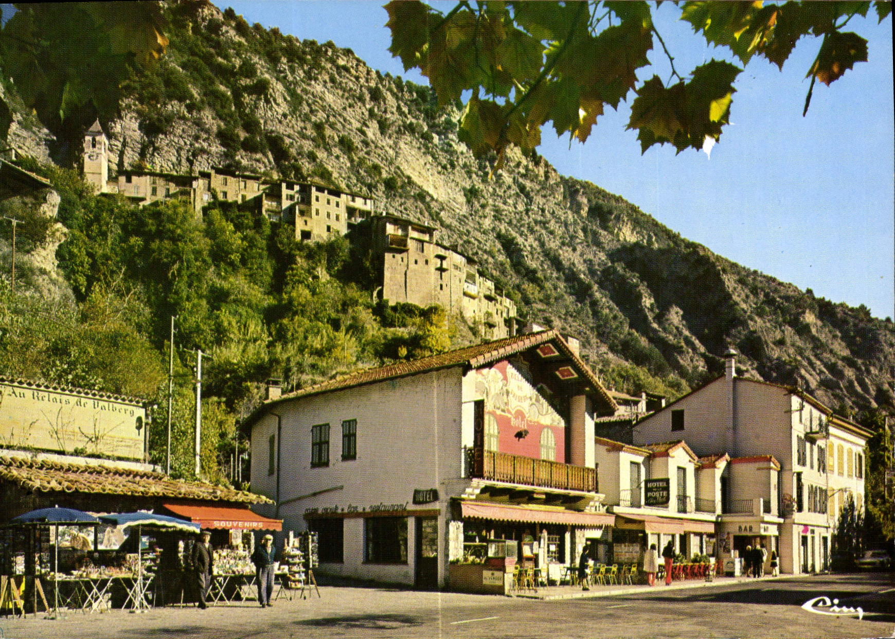 CPSM TOUET-sur-VAR vue générale