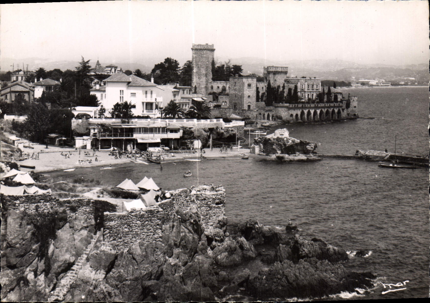 CPSM LA NAPOULE phare château