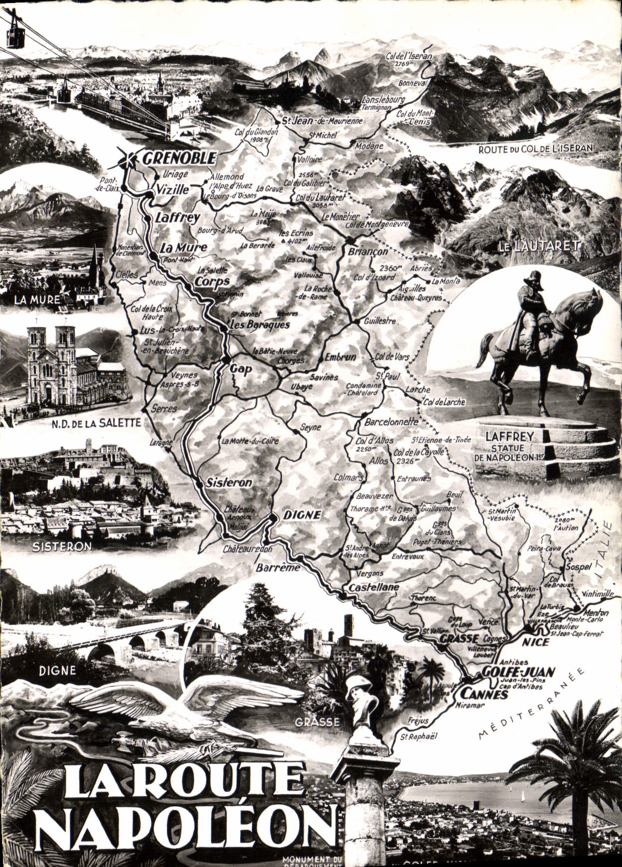 CPSM la route Napoléon