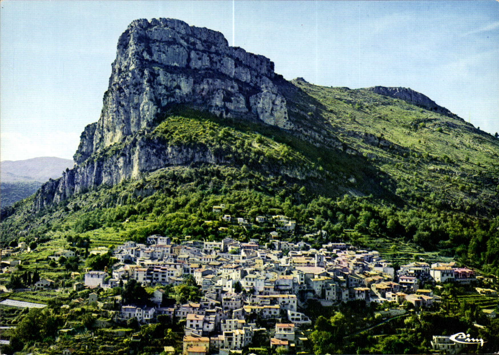 CPSM ST-JEANNET vue générale aérienne