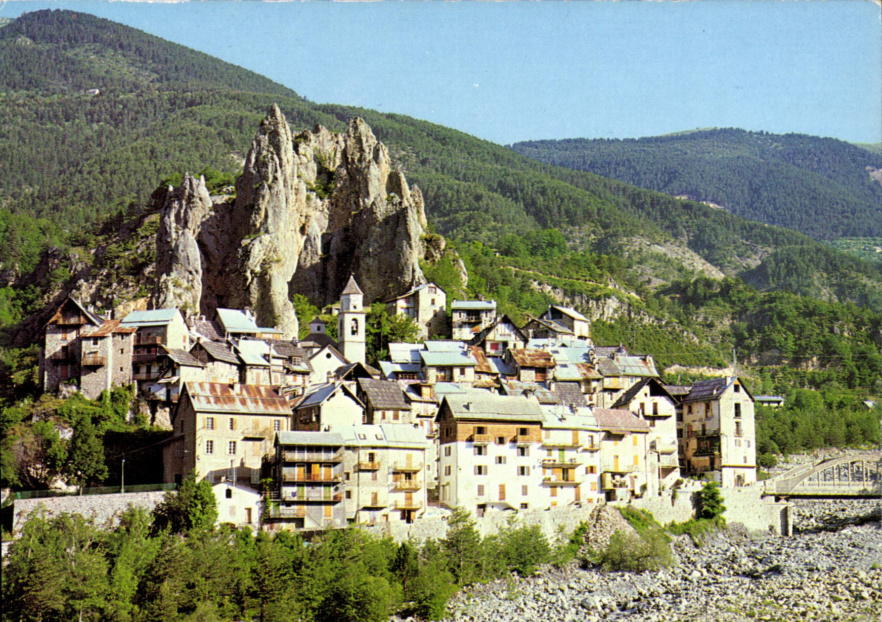 CPSM PEONE le village