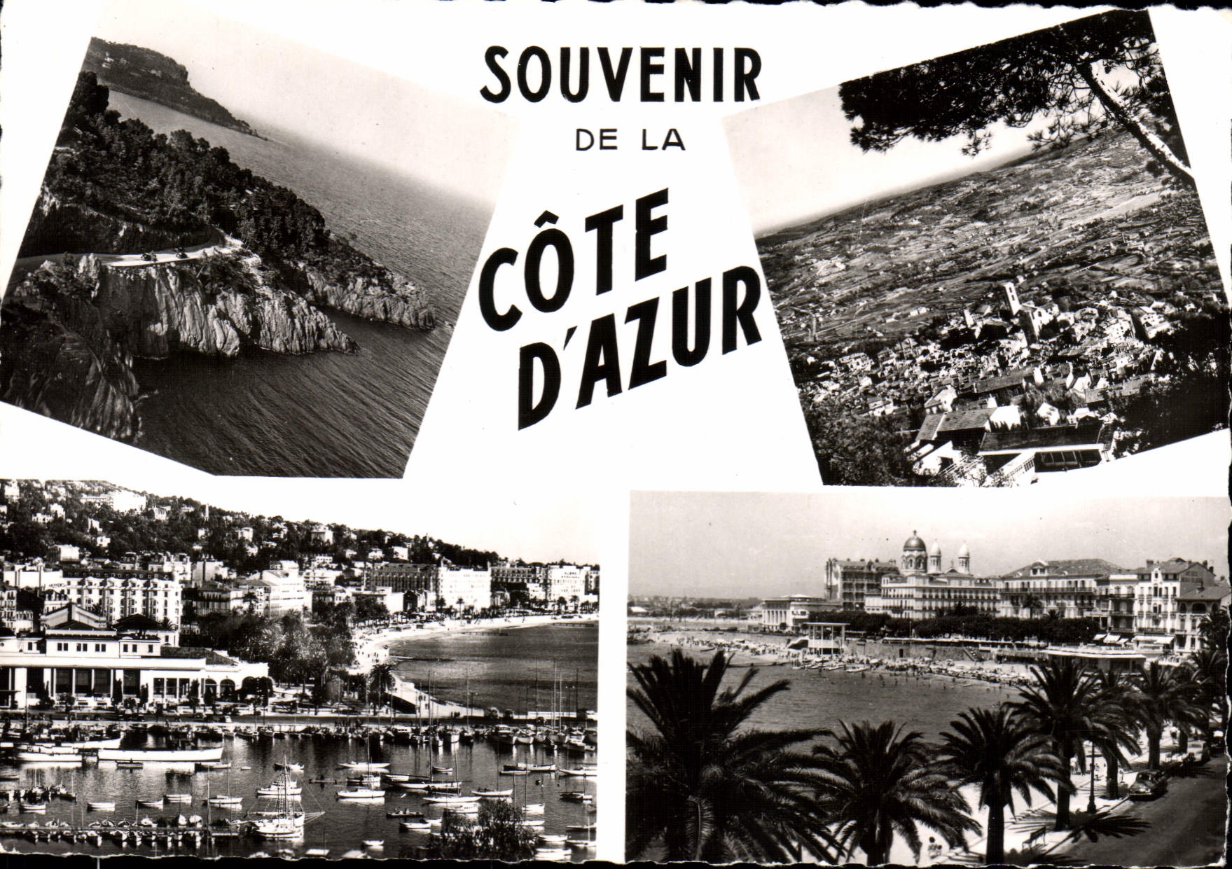 CPSM ESTEREL roches rouges GRASSE CANNES ST-RAPHAEL