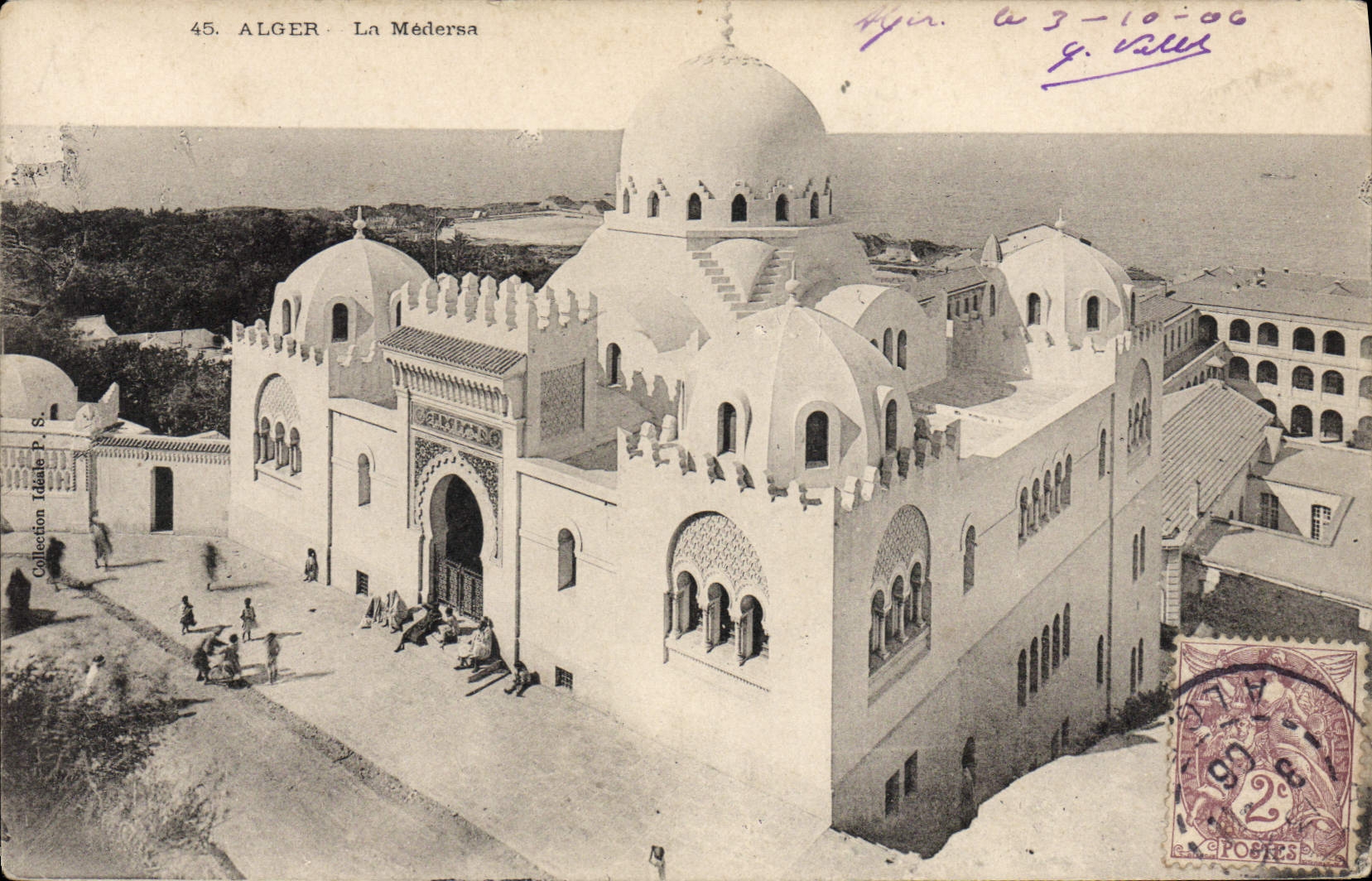 CPA ALGER la Médersa