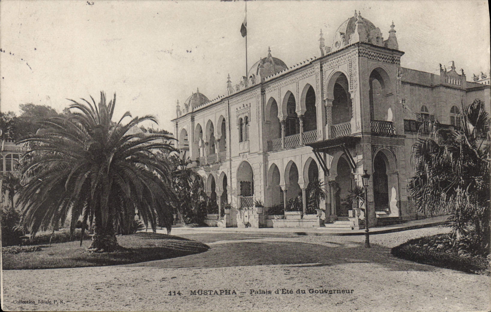 CPA MUSTAPHA palais d'été du gouverneur