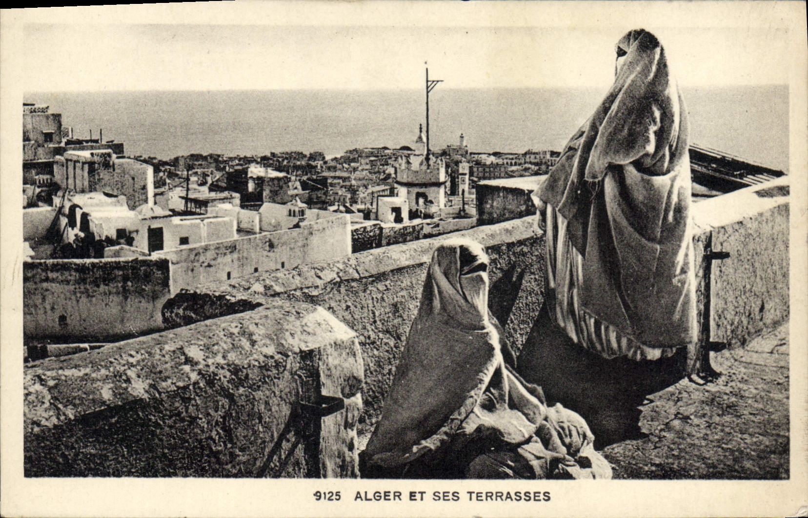 CPA ALGER et ses terrasses