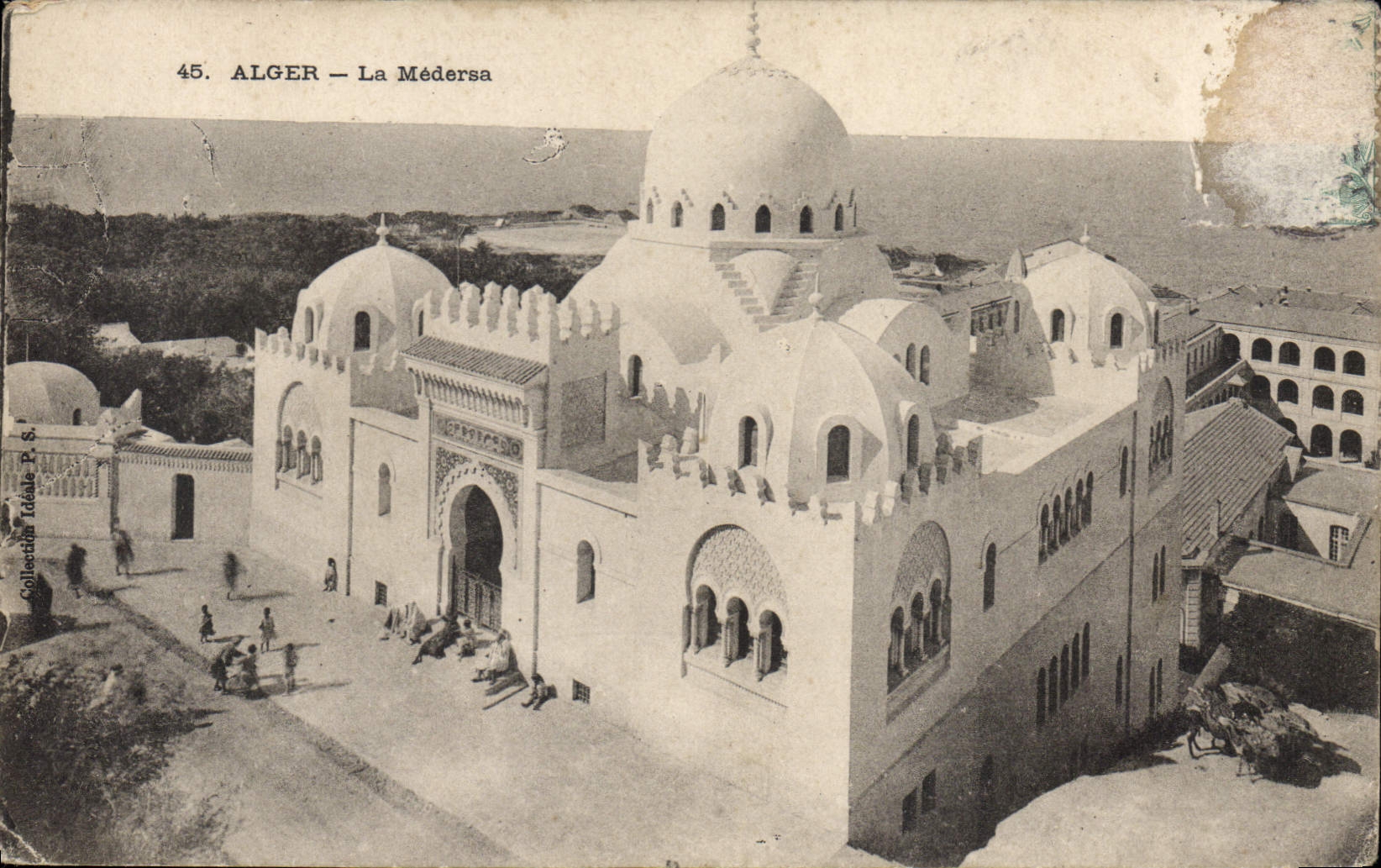 CPA ALGER la Médersa