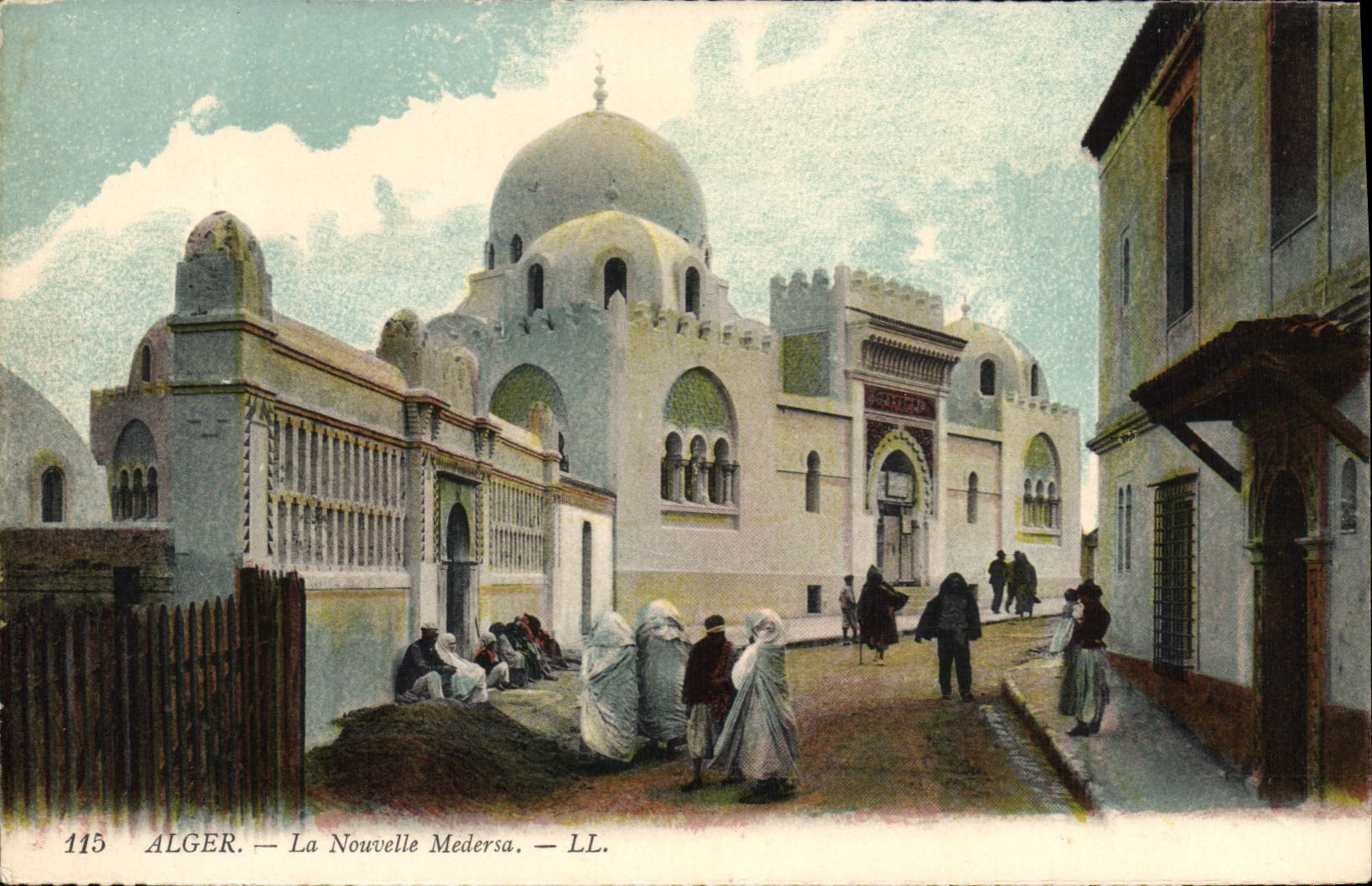 CPA ALGER la nouvelle Médersa