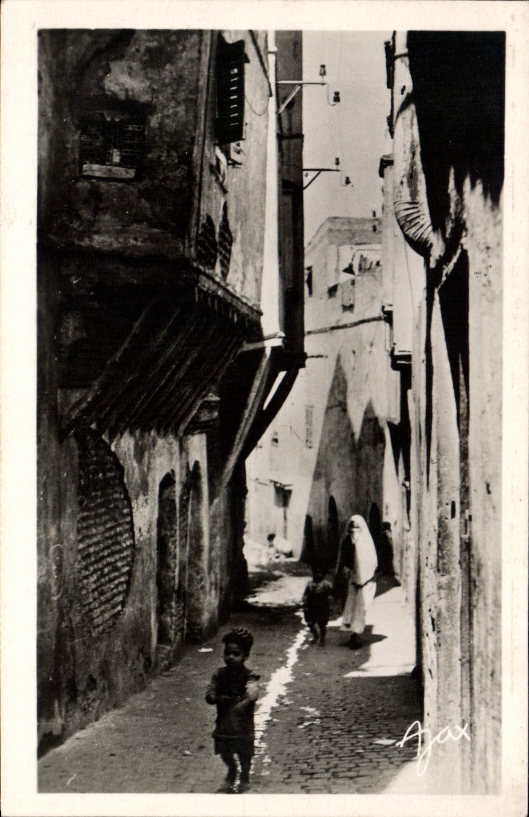 CPA ALGER une vue de la Casbah