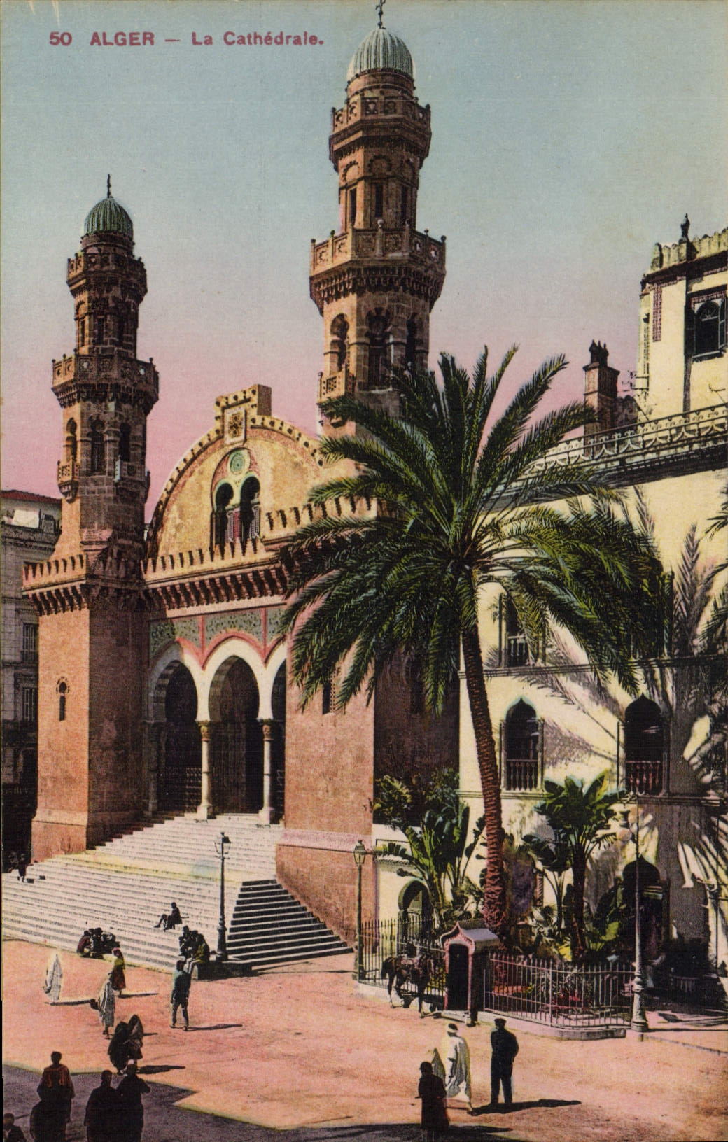 CPA ALGER la cathédrale