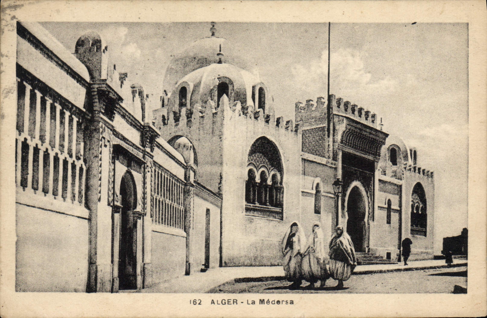 CPA ALGER la Médersa