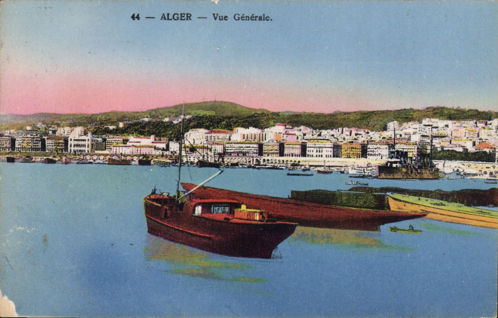 CPA ALGER vue générale