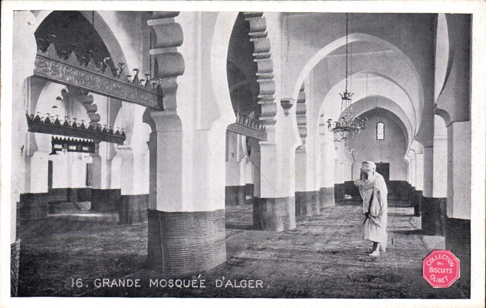 CPA ALGER grande mosquée d'Alger