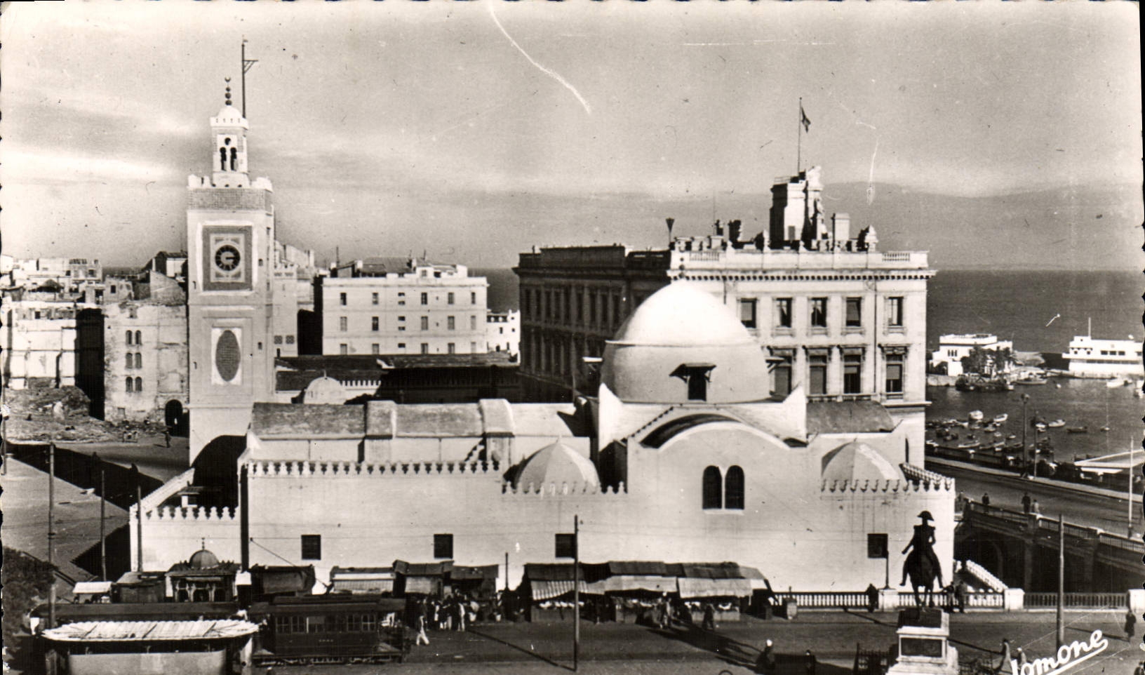 CPA ALGER place du gouvernement