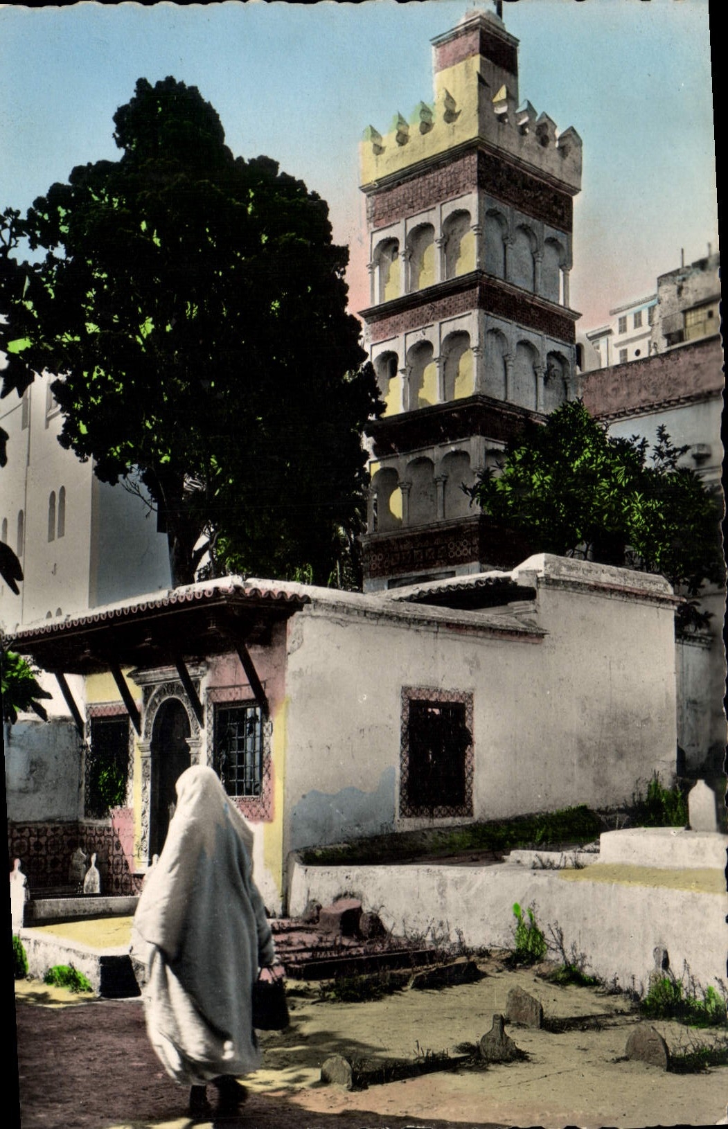 CPA ALGER la mosquée Sidi Abderahmane